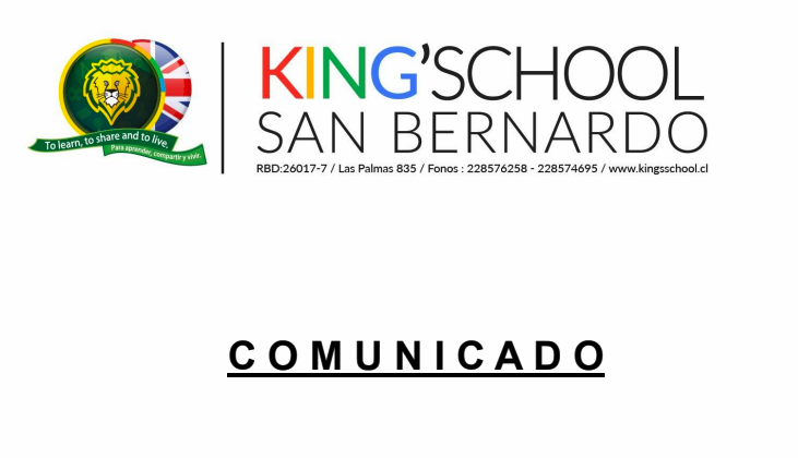 Comunicado Matrículas KSB.