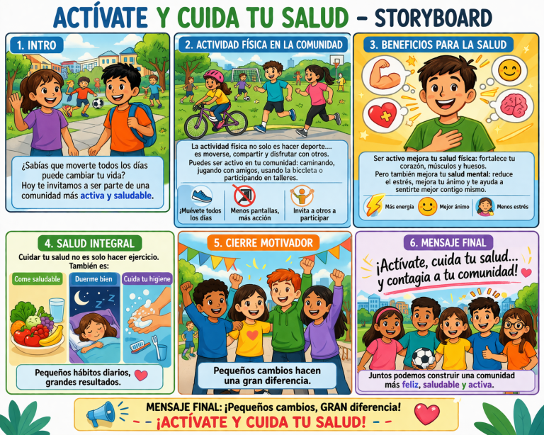 Actividad Física (6 de abril) y del Día Internacional de la Salud (7 de abril)